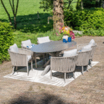 Dining tafel Scotland taupe sand - 230x115x76 cm