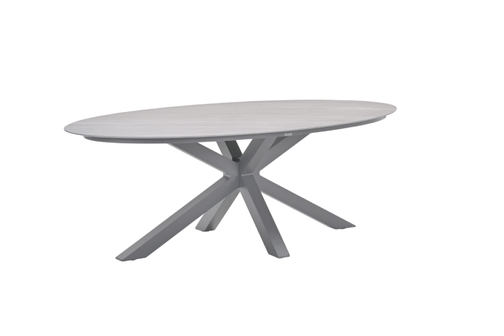 Dining tafel Scotland taupe sand - 230x115x76 cm