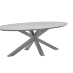 Dining tafel Scotland taupe sand - 230x115x76 cm