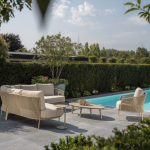 FlLoungestoel Florence latte