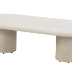 Hampton mortex onderstel voor ovale salontafel 140 x 65 cm (H 35)