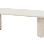Hampton ovaal tafelblad mortex, 300 x 110 cm