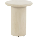 Hampton rond bijzettafelblad mortex, 45 x 55 cm