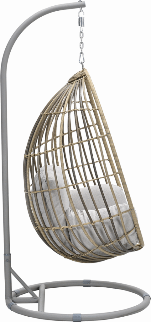 Hangstoel Panama swing chair egg taupe sand