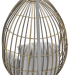 Hangstoel Panama swing chair egg taupe sand