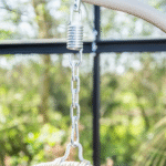 Hangstoel Panama swing chair egg taupe sand