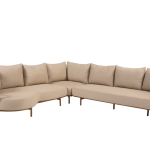 Hoek loungebank Martinique amber 3-dlg