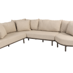 Hoek loungeset Ezra 3-dlg