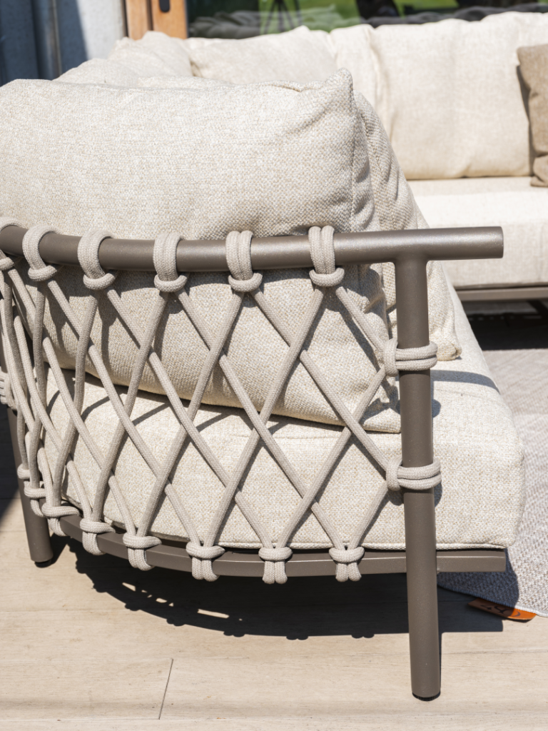 Hoek loungeset Ezra 3-dlg