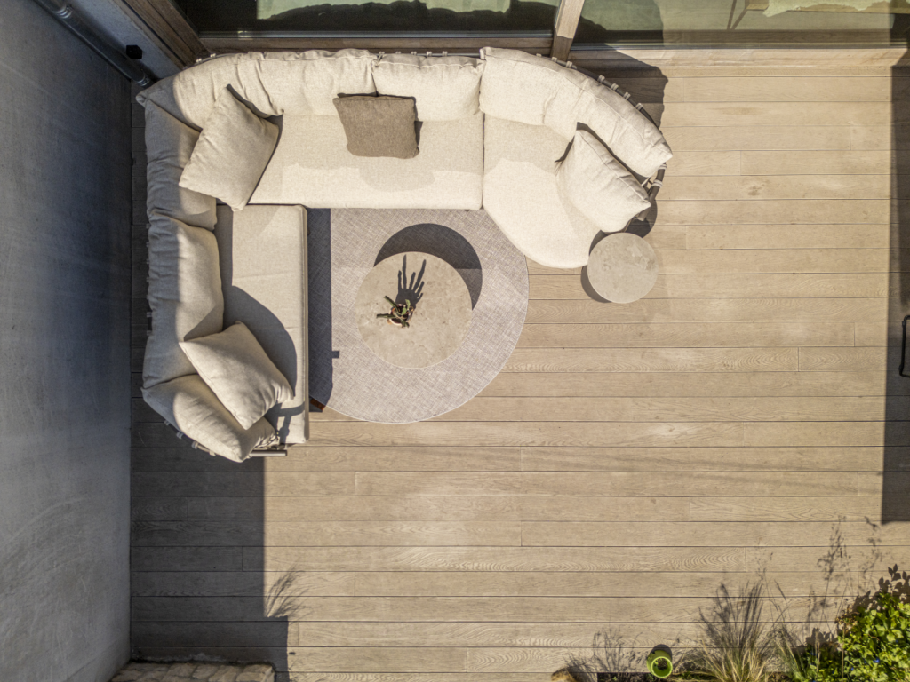 Hoek loungeset Ezra 3-dlg