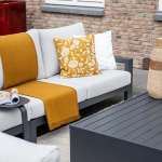 Hoek loungeset Geneva 3-dlg