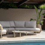 Hoek loungeset Piacenza 3-dlg