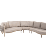 Hoek loungeset Piacenza 3-dlg