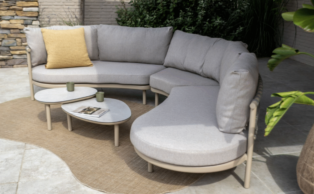 Hoek loungeset Piacenza 3-dlg