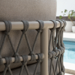 Hoek loungeset Piacenza + Loungetafel set Monroe 5-dlg