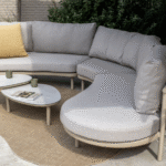 Hoek loungeset Piacenza + Loungetafel set Monroe 5-dlg