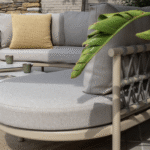 Hoek loungeset Piacenza + Loungetafel Sofie 70x80 cm 4-dlg