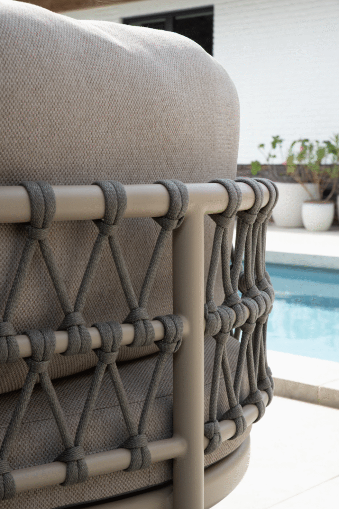 Hoek loungeset Piacenza + Loungetafel Sofie 70x80 cm 4-dlg