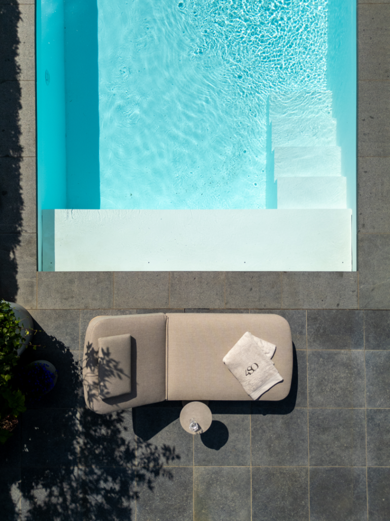 Ligbed Milano latte incl. kussen