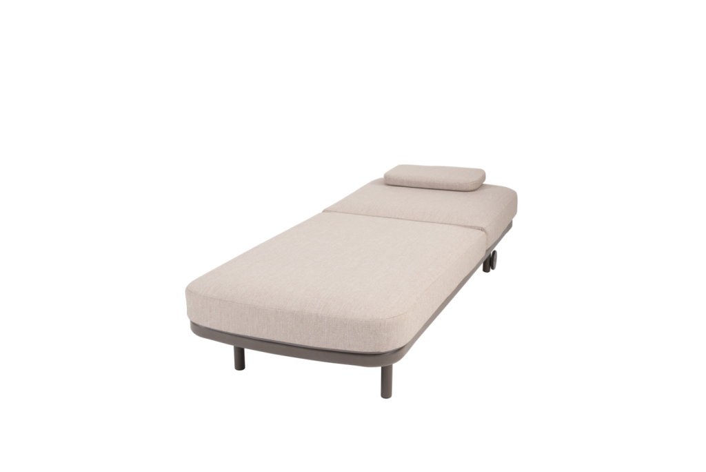 Ligbed Milano terre incl. kussen