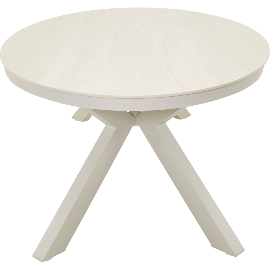 Lounge-dining tafel Davos ovaal Crema - 220x110 cm