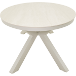 Lounge-dining tafel Davos ovaal Crema - 220x110 cm