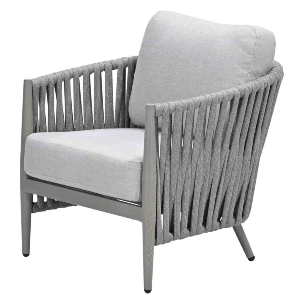 Loungestoel Teromos taupe sand
