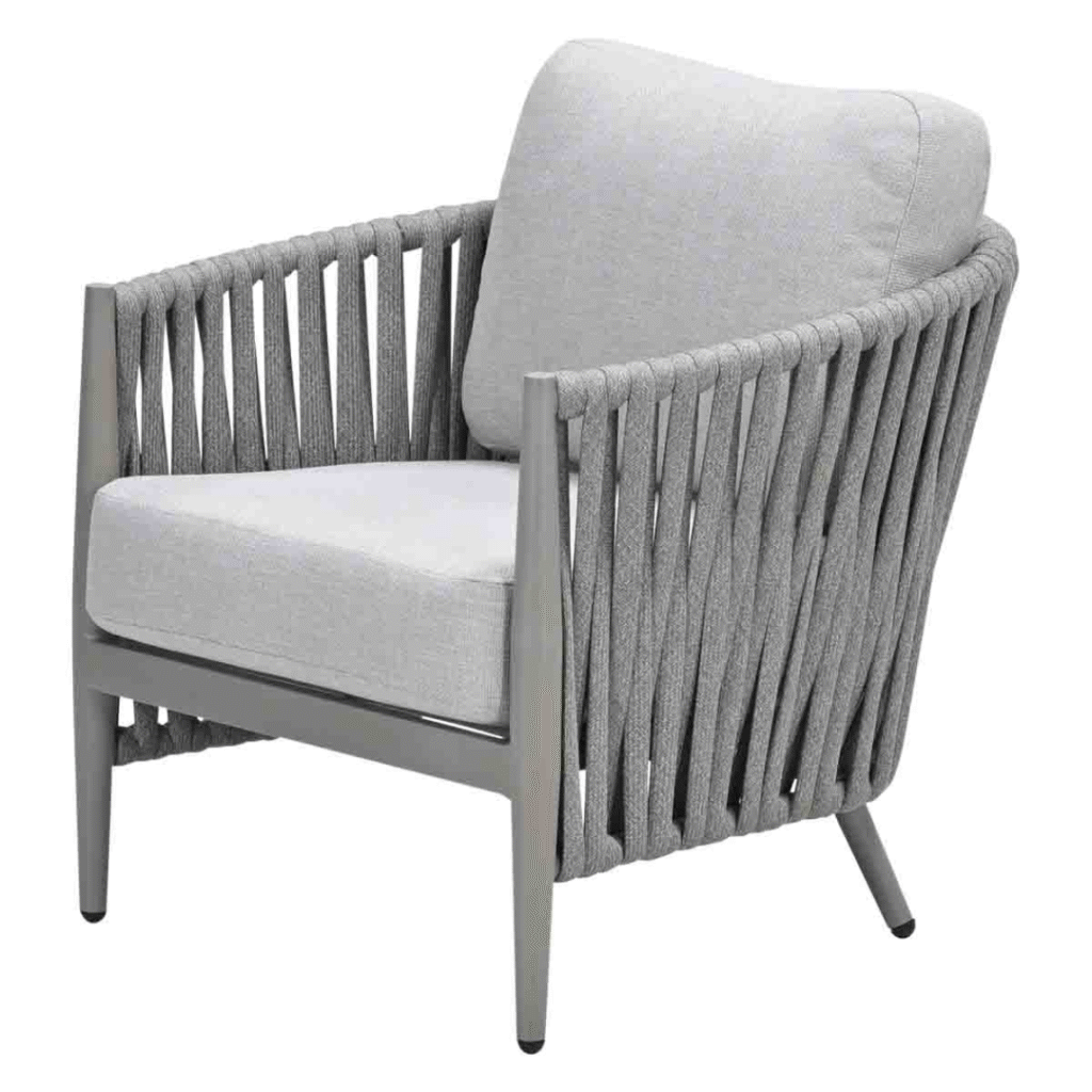 Loungestoel Teromos taupe sand