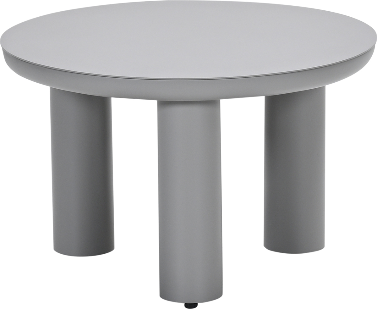 Loungetafel Elefanti rond taupe - Ø60x38 cm