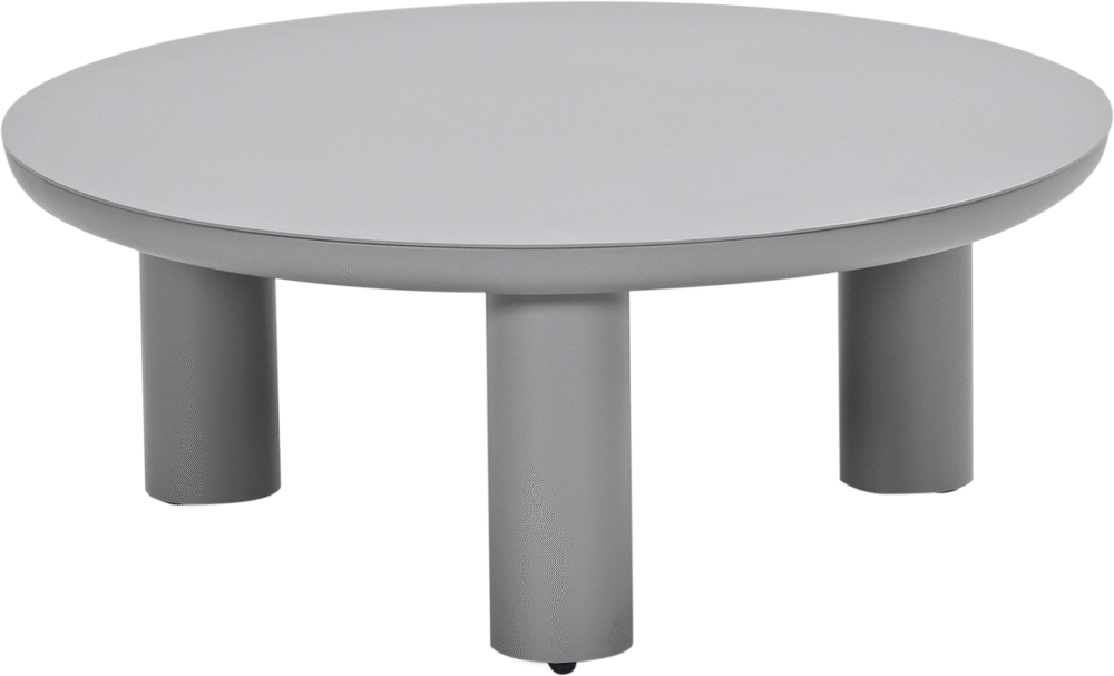 Loungetafel Elefanti rond taupe - Ø80x32 cm