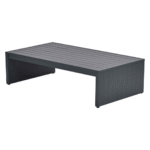 Loungetafel Geneva carbon black - 149x82x41 cm