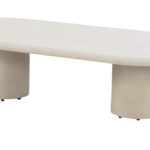 Loungetafel Hampton ovaal mortex - 140x65 cm