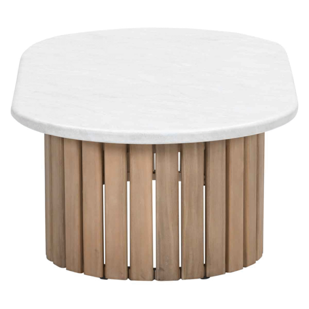 Loungetafel Ibiza acacia sand - 130x70x40 cm