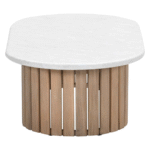 Loungetafel Ibiza acacia sand - 130x70x40 cm