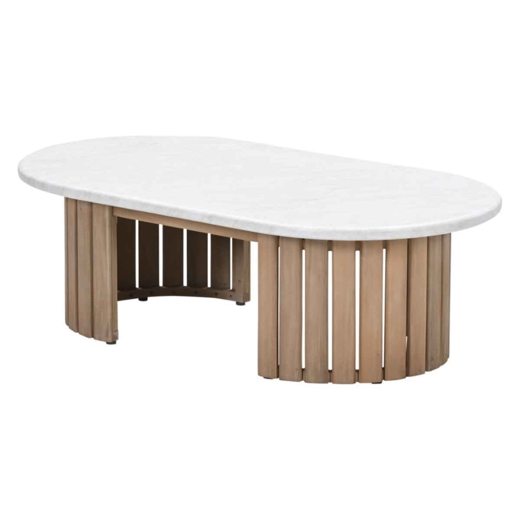 Loungetafel Ibiza acacia sand - 130x70x40 cm