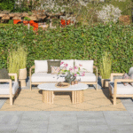 Loungetafel Ibiza acacia sand - 130x70x40 cm