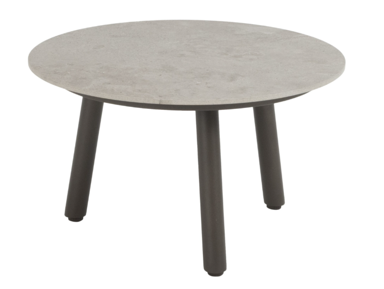 Loungetafel Salute terre - Ø60x35 cm