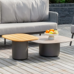 Loungetafel set Demi - 50×60 en 70×80 cm terre