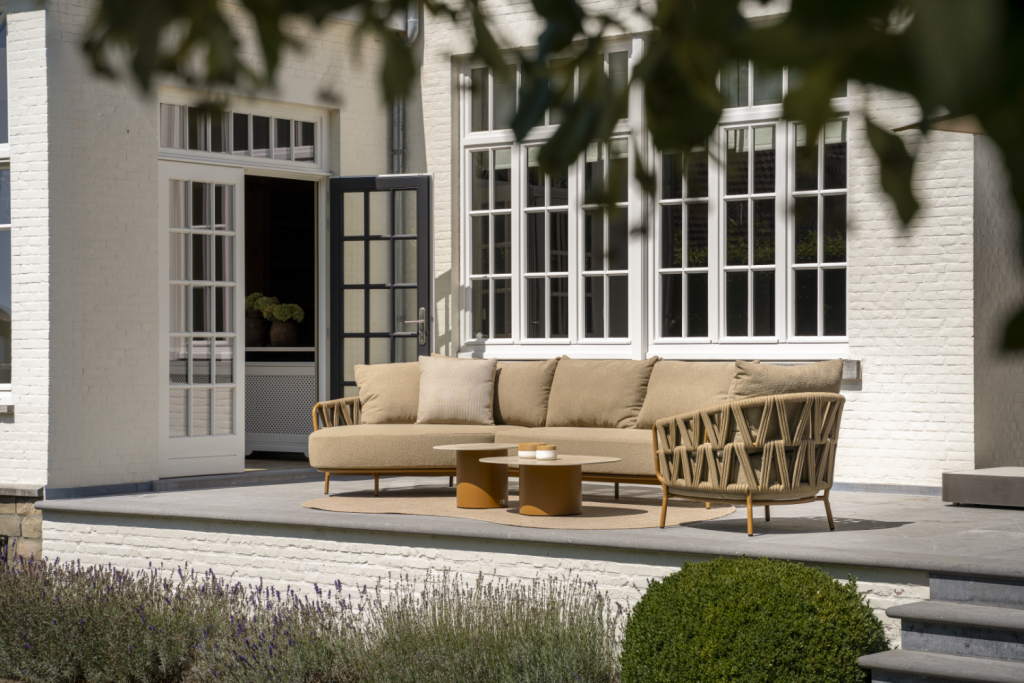 Loungetafel Sofie amber - 50x60 cm