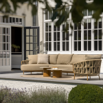 Loungetafel Sofie amber - 50x60 cm