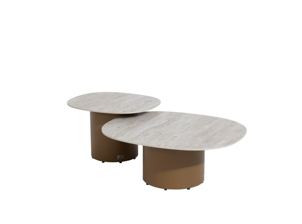 Loungetafel Sofie amber - 70x80 cm