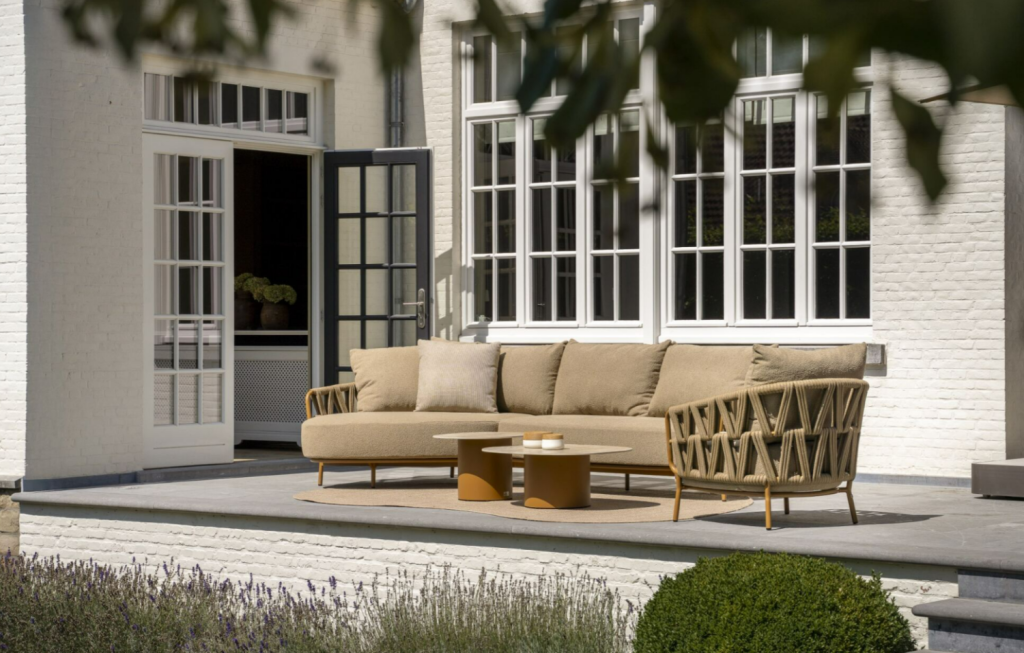 Loungetafel Sofie amber - 70x80 cm