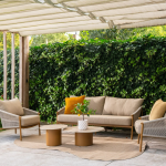 Loungetafel Sofie amber - 70x80 cm