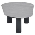 Loungetafel Texas carbon black sand 130x63x40 cm