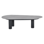 Loungetafel Texas carbon black sand 130x63x40 cm