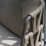 Low dining bank Mallorca 3-zits