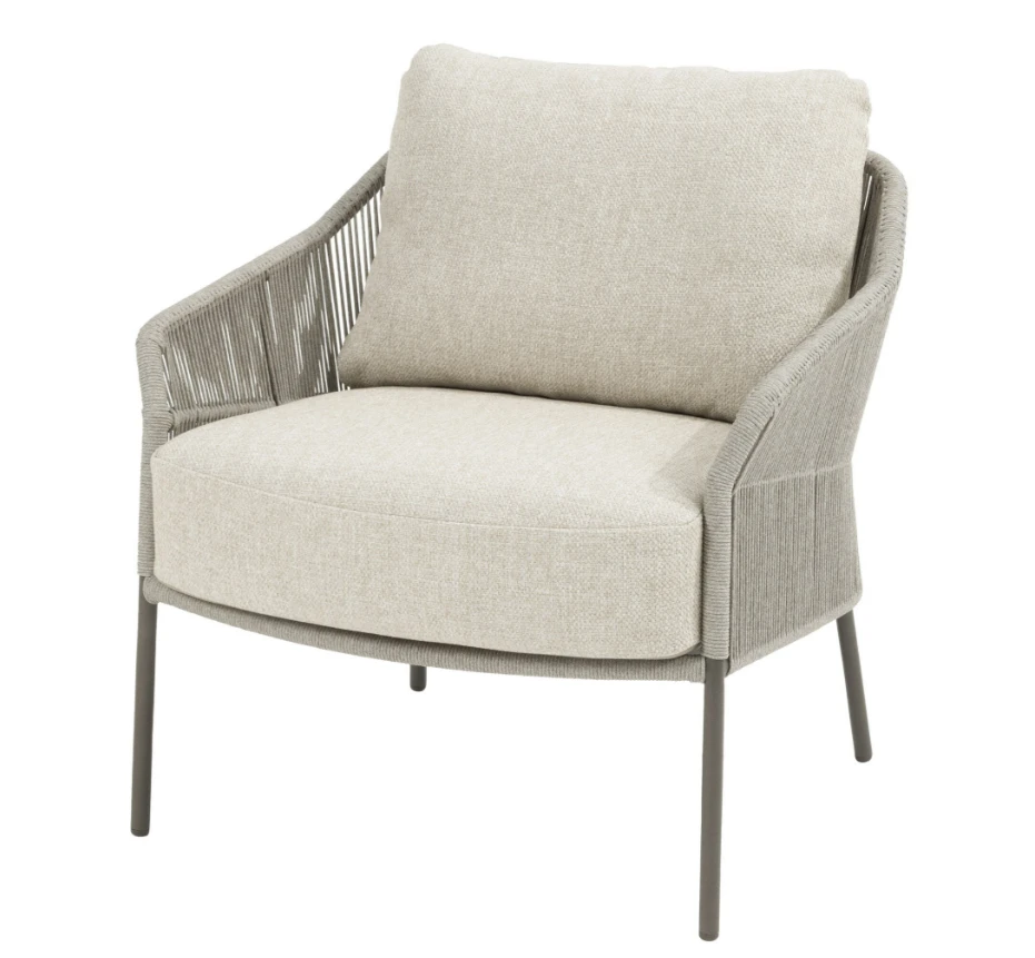 Low dining stoel Florence terre