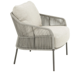 Low dining stoel Florence terre