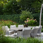 Low dining stoel Florence terre