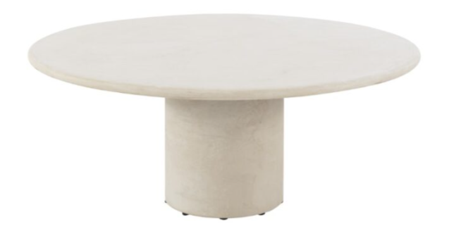 Low dining tafel Hampton rond mortex - Ø160